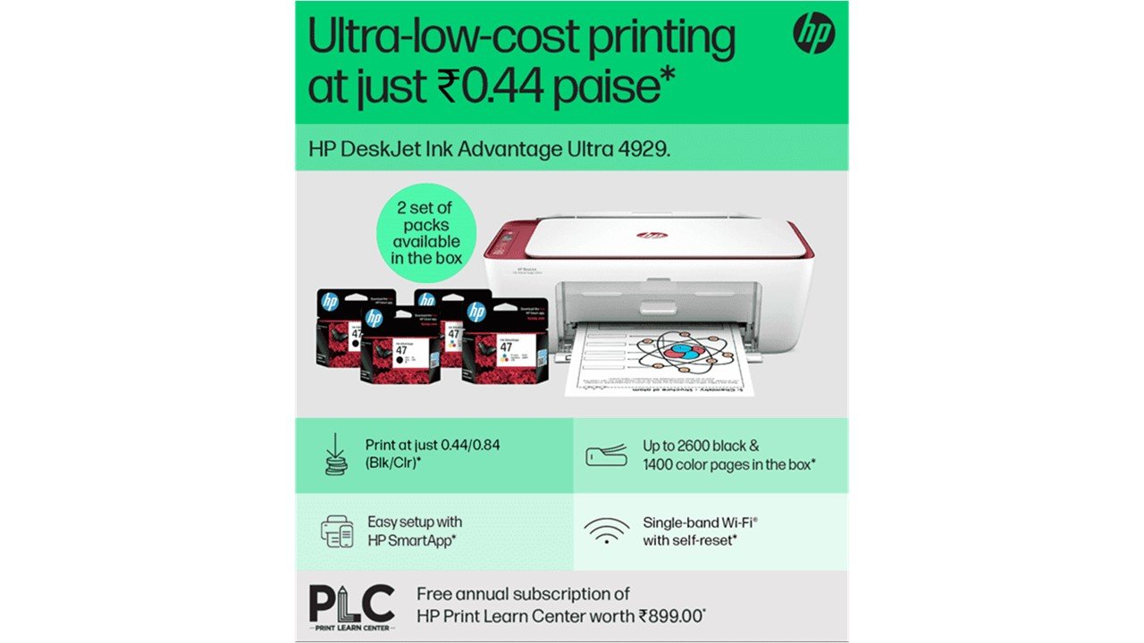 HP DeskJet Ink Advantage Ultra 4929 All-in-One Printer
